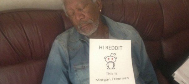 Morgan Freeman on Reddit