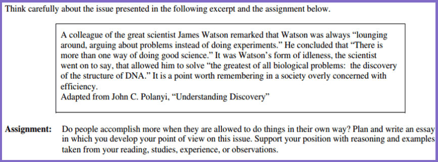 sat essay sample task 2016