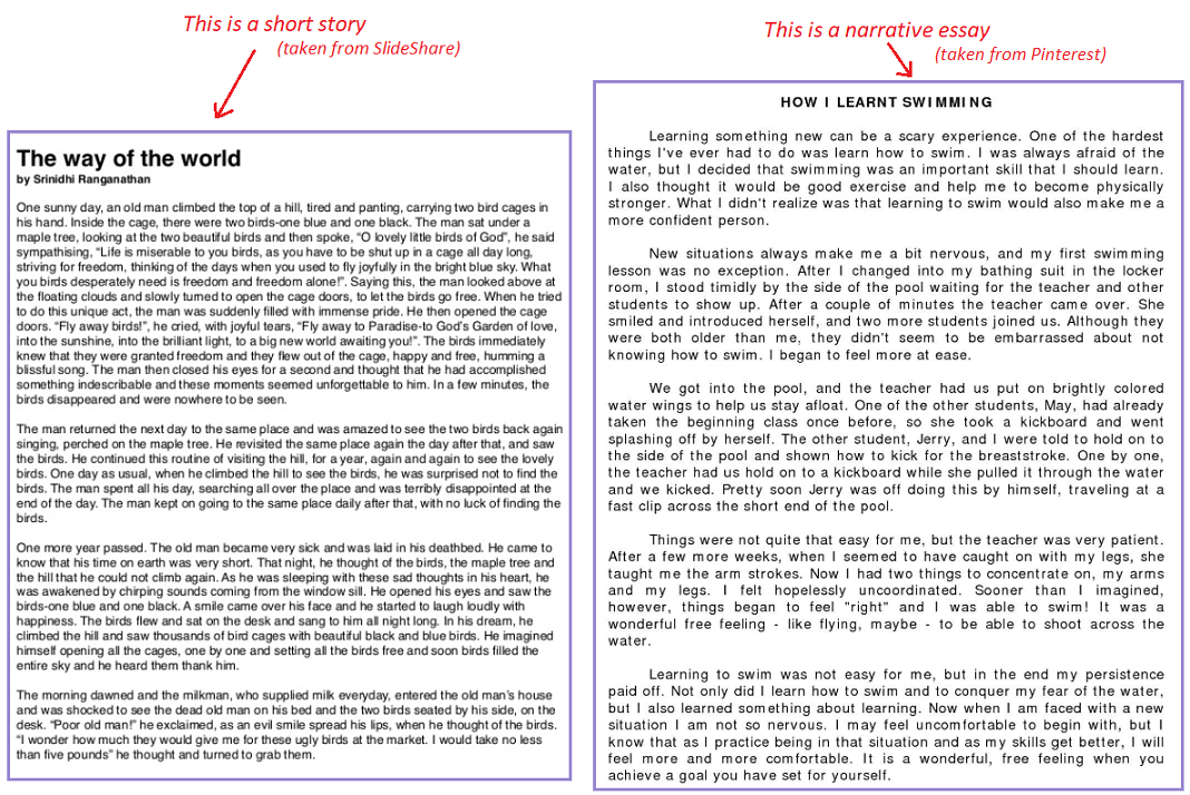 how to write a good narrative essay blog