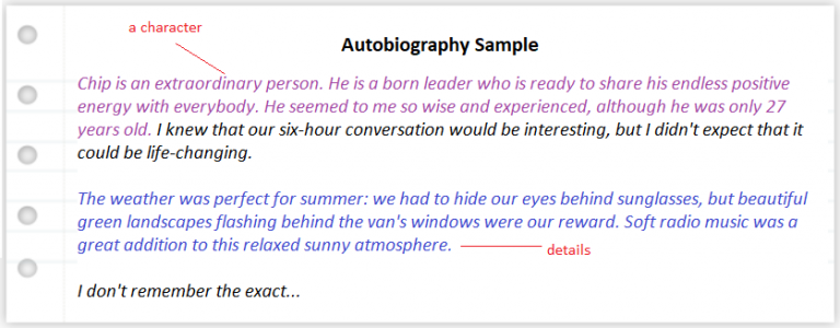 How To Write An Autobiography In 3 Steps: Practical Tips And Examples ...