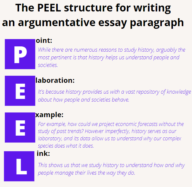 writing an argumentative essay meaning