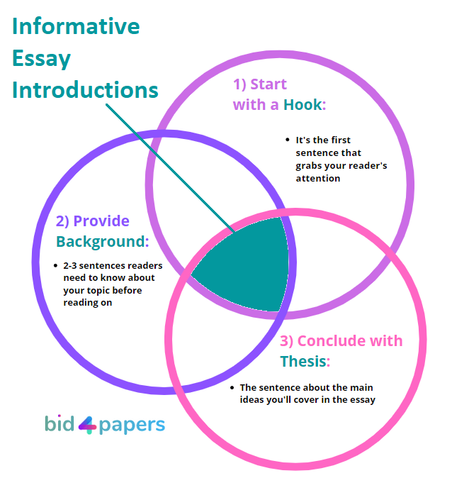 components of an informative essay