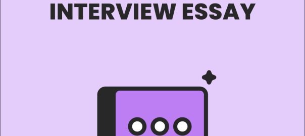 Blog article cover How to Write an Interview Essay
