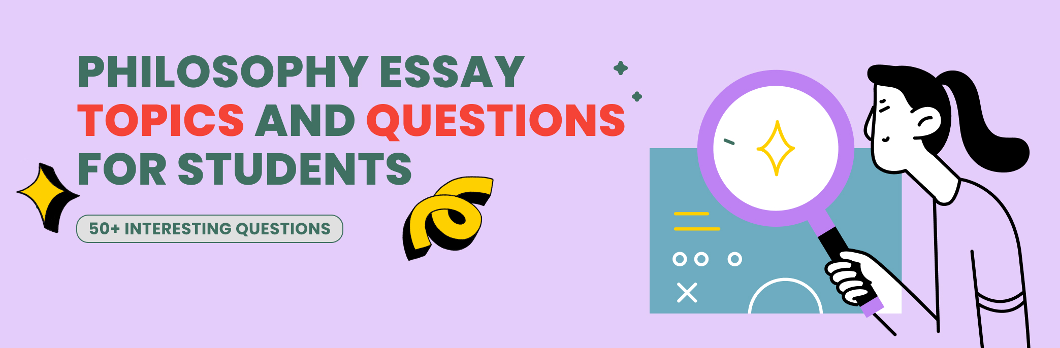 Cover to the article: Philosophy Essay Topics and Questions for Students