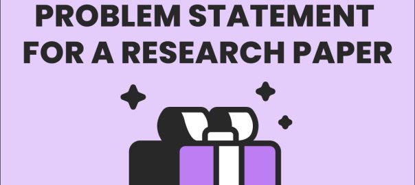 Blog article cover How to Write a Problem Statement for a Research Paper