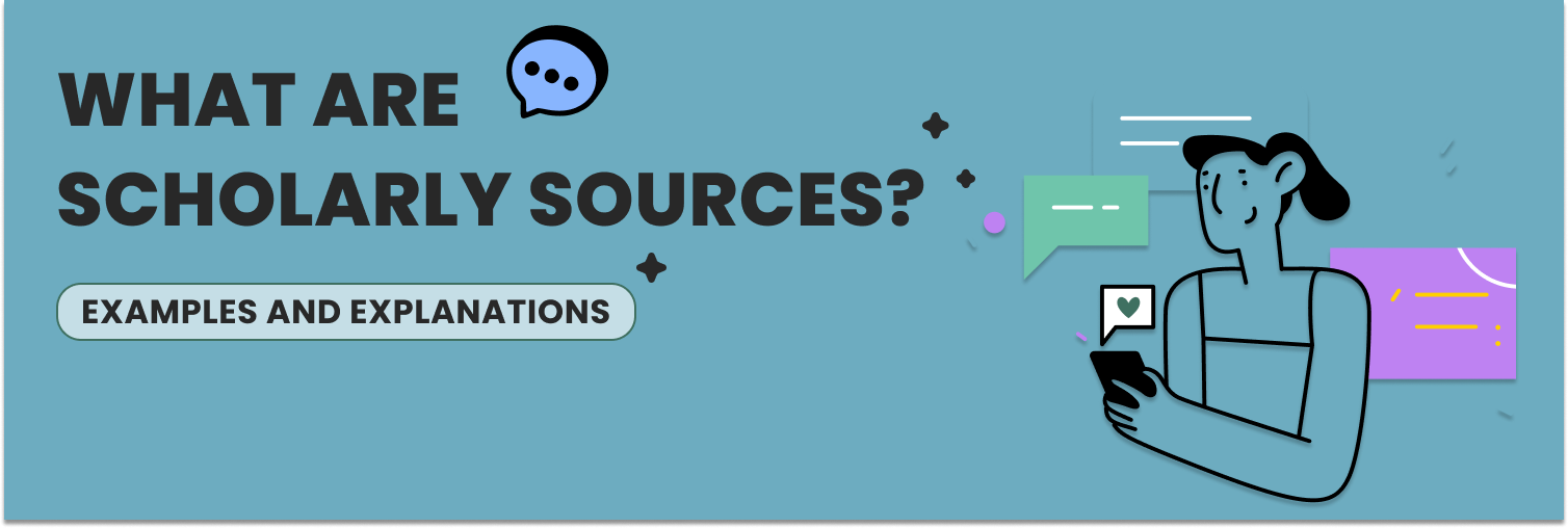 What are Scholarly Sources? article baner